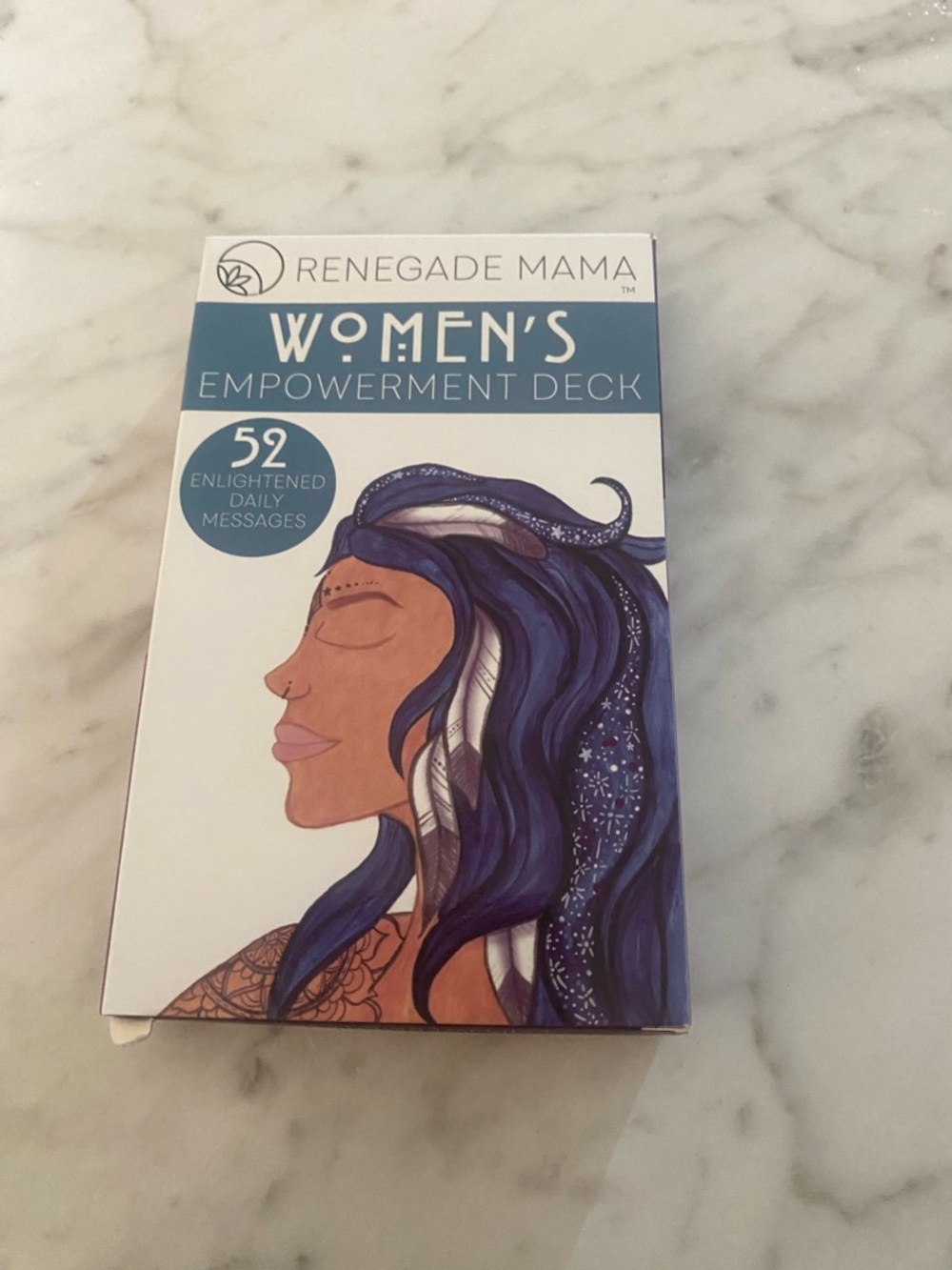 RENEGADE MAMA Women's Empowerment Deck - Blue & Purple Artwork